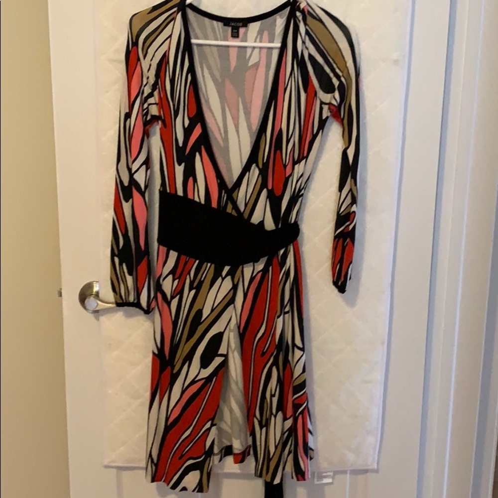 Jacob wrap dress | fit and flare | V neckline